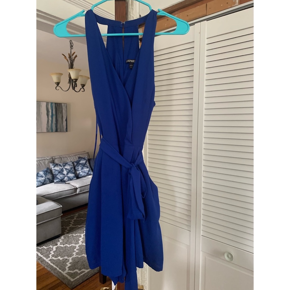Express Blue Romper